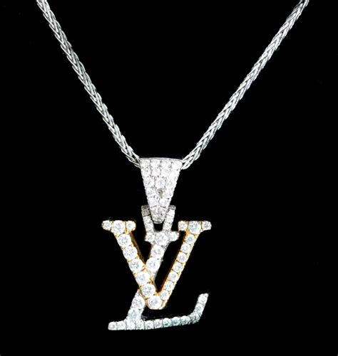 mens lv necklace|louis vuitton pendant men's.